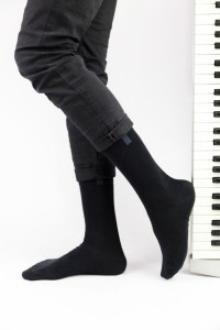 Αθλητικές κάλτσες DESIGN MAN Black Αθλητικές κάλτσες DESIGN MAN Black