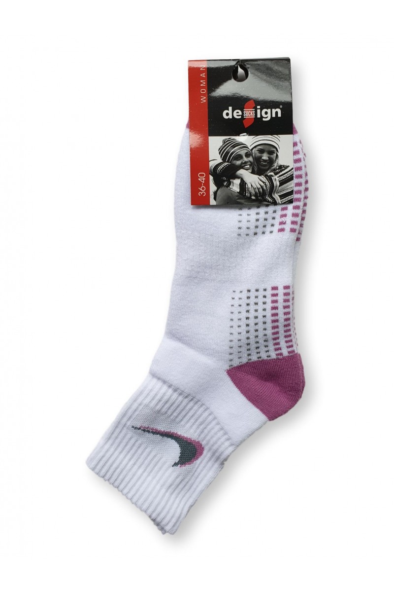 Design Socks Ημίκοντες μπουρνουζέ με σχέδιο 