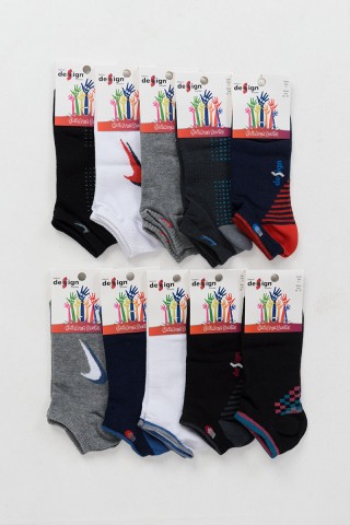 Παιδικές κάλτσες σοσόνια DESIGN Αγόρι 10 Pack Combo 1