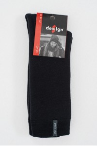 Αθλητικές κάλτσες DESIGN MAN Black Αθλητικές κάλτσες DESIGN MAN Black