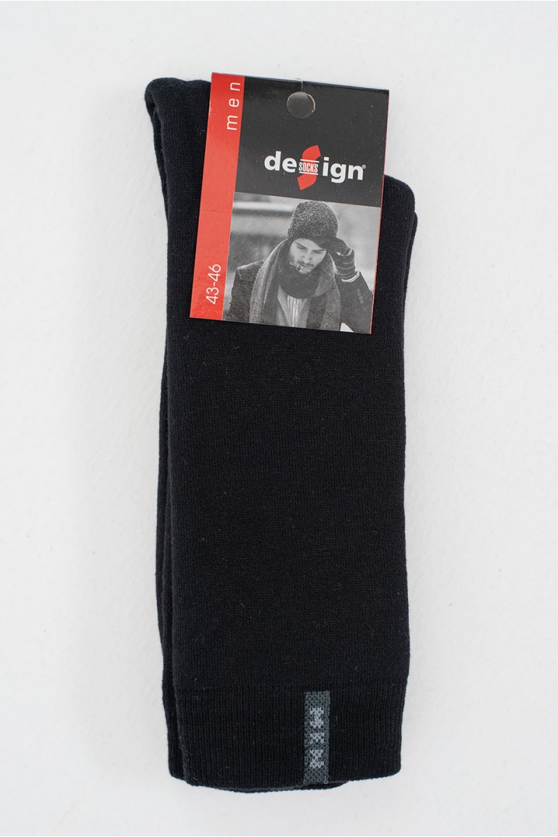 Αθλητικές κάλτσες DESIGN MAN Black Αθλητικές κάλτσες DESIGN MAN Black