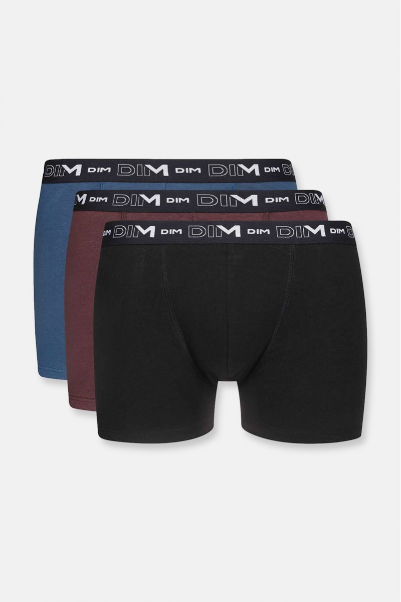 Ανδρικά εσώρουχα DIM Boxers 3 Pack D6596 Ανδρικά εσώρουχα DIM Boxers 3 Pack D6596