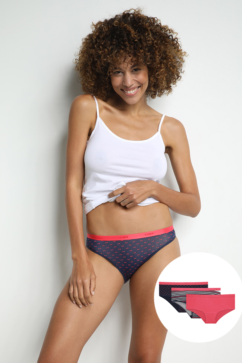 Γυναικεία Εσώρουχα DIM Slip 3 Pack D4C17 3 Γυναικεία Εσώρουχα DIM Slip 3 Pack D4C17 3