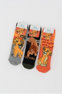 Παιδικές Κάλτσες DISNEY LION KING με βεντουζάκια AS21497
