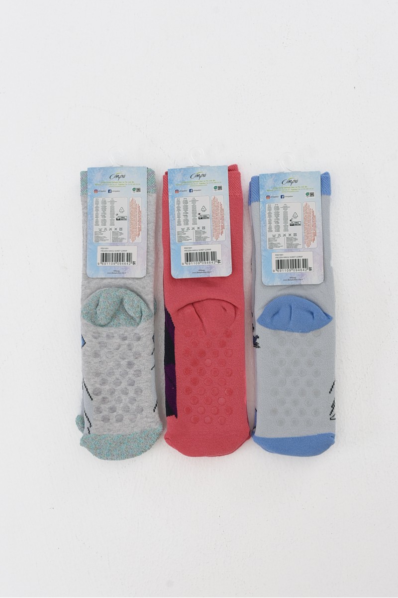 Παιδικές κάλτσες DISNEY FROZEN με βεντουζάκια FZ21551