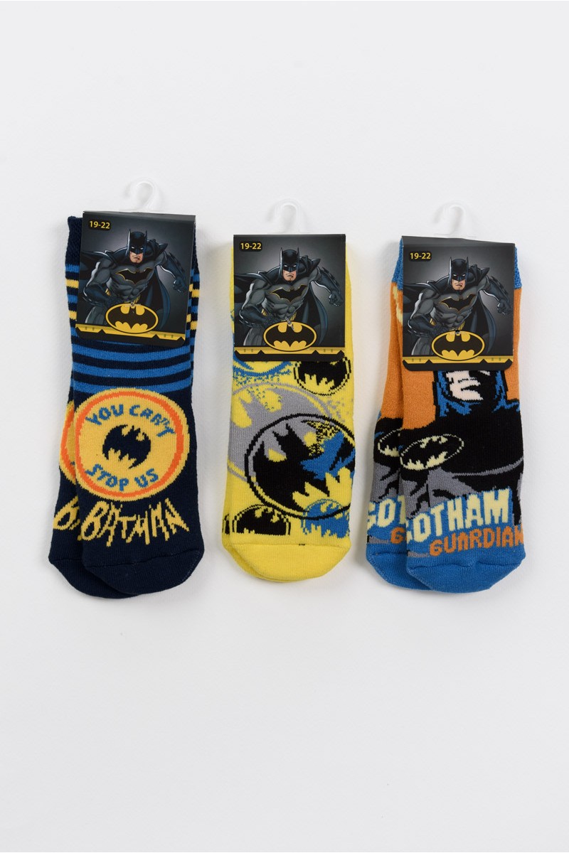 Κάλτσες DISNEY BATMAN με βεντούζες 19007 Κάλτσες DISNEY BATMAN με βεντούζες 19007