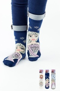 Παιδικές κάλτσες DISNEY FROZEN με βεντουζάκια 3 Pack 507