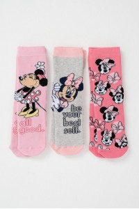 Παιδικές κάλτσες DISNEY MINNIE με βεντουζάκια 3 Pack 506 Παιδικές κάλτσες DISNEY MINNIE με βεντουζάκια 3 Pack 506
