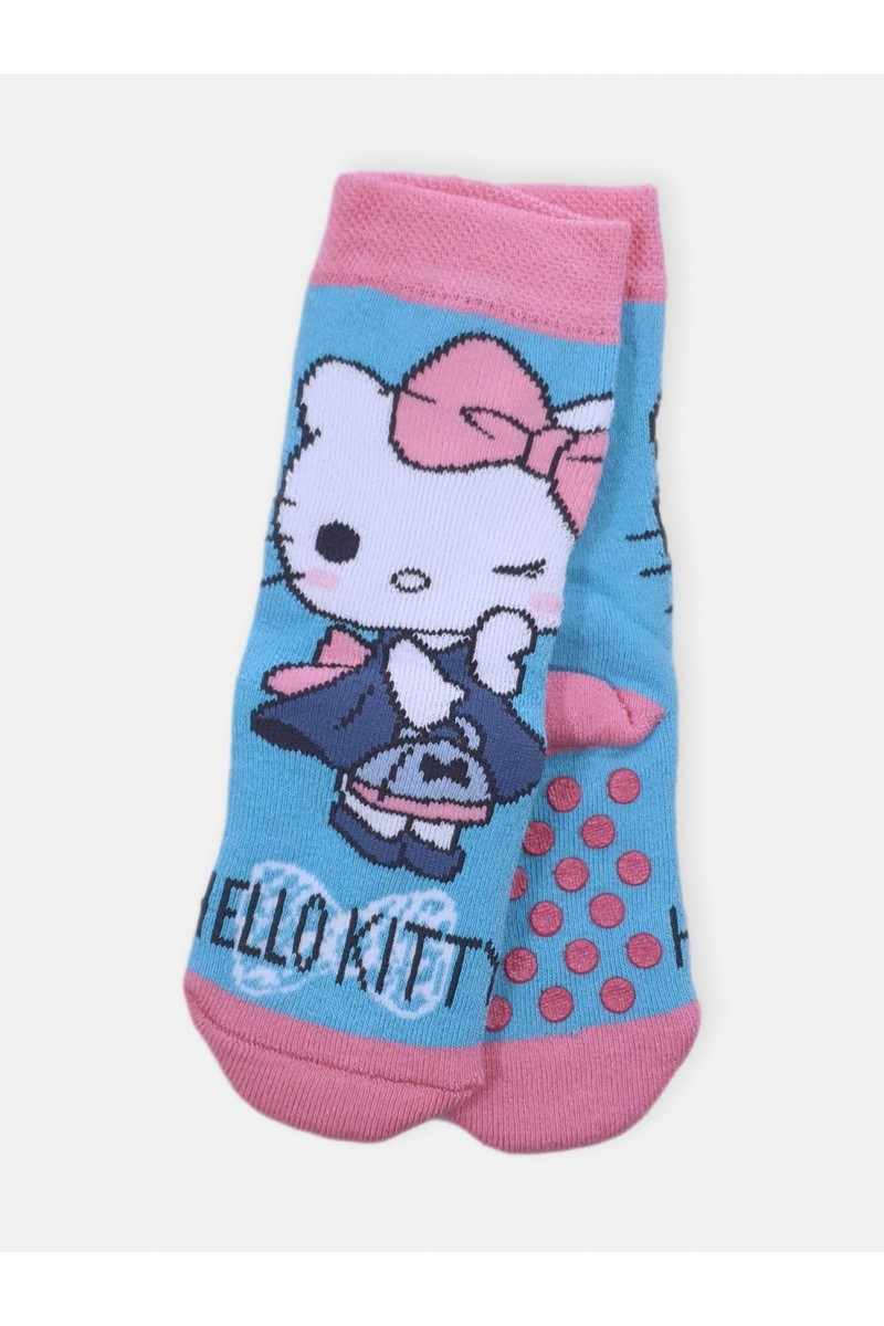 Παιδικές κάλτσες DISNEY HELLO KITTY με βεντουζάκια 2021