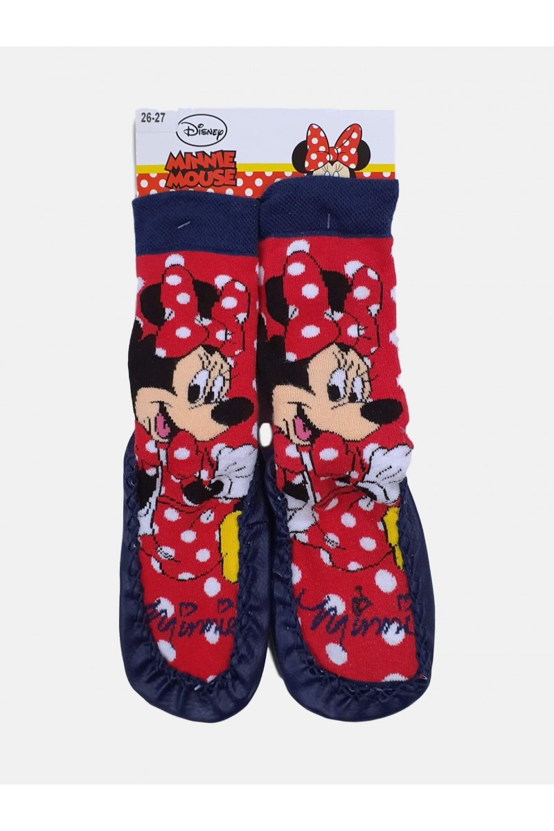 Παιδικές Καλτσοπαντόφλες MINNIE