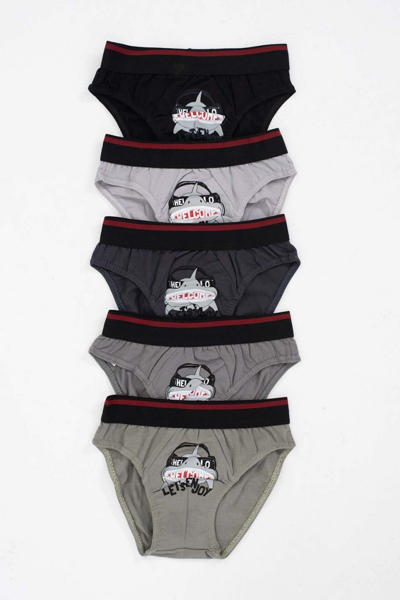 Παιδικά εσώρουχα σλιπ DONI 5 PACK 7671LO