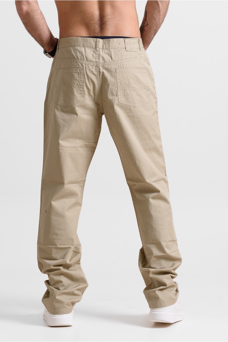 Ανδρικό παντελόνι DOUBLE Beige