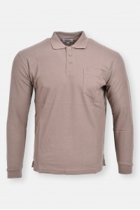 Ανδρική μπλούζα πικέ με γιακά σε 7 Χρώματα - Small έως 6XL