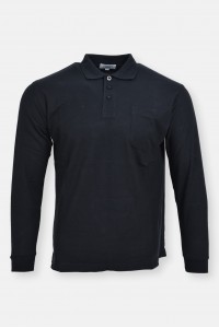 Ανδρική μπλούζα πικέ με γιακά σε 7 Χρώματα - Small έως 6XL