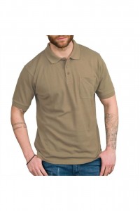 Ανδρική μπλούζα Polo Double KING SIZE GS-31S-1