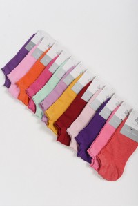 Γυναικείες κάλτσες κοντές DOUROS 12 Pack Multicolor