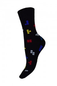 DOUROS Design Γυναικείες Κάλτσες TETRIS (2 Pack)