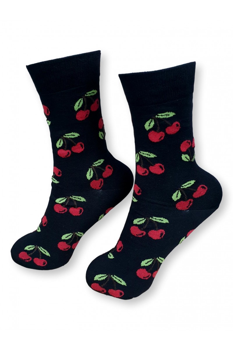 Γυναικείες Κάτσες με σχέδια Cherry ΟNESIZE 36-41 Γυναικείες Κάτσες με σχέδια Cherry ΟNESIZE 36-41