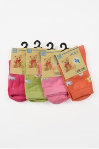 Παιδικές κάλτσες ημίκοντες DOUROS (4Pack) Colors