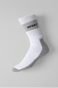 Αθλητικές κάλτσες DOUROS Sport Λευκό και Μαύρο 477