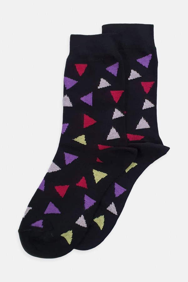 Τrendy Κάλτσες TRIANGLES - UNISEX Βαμβακερές
