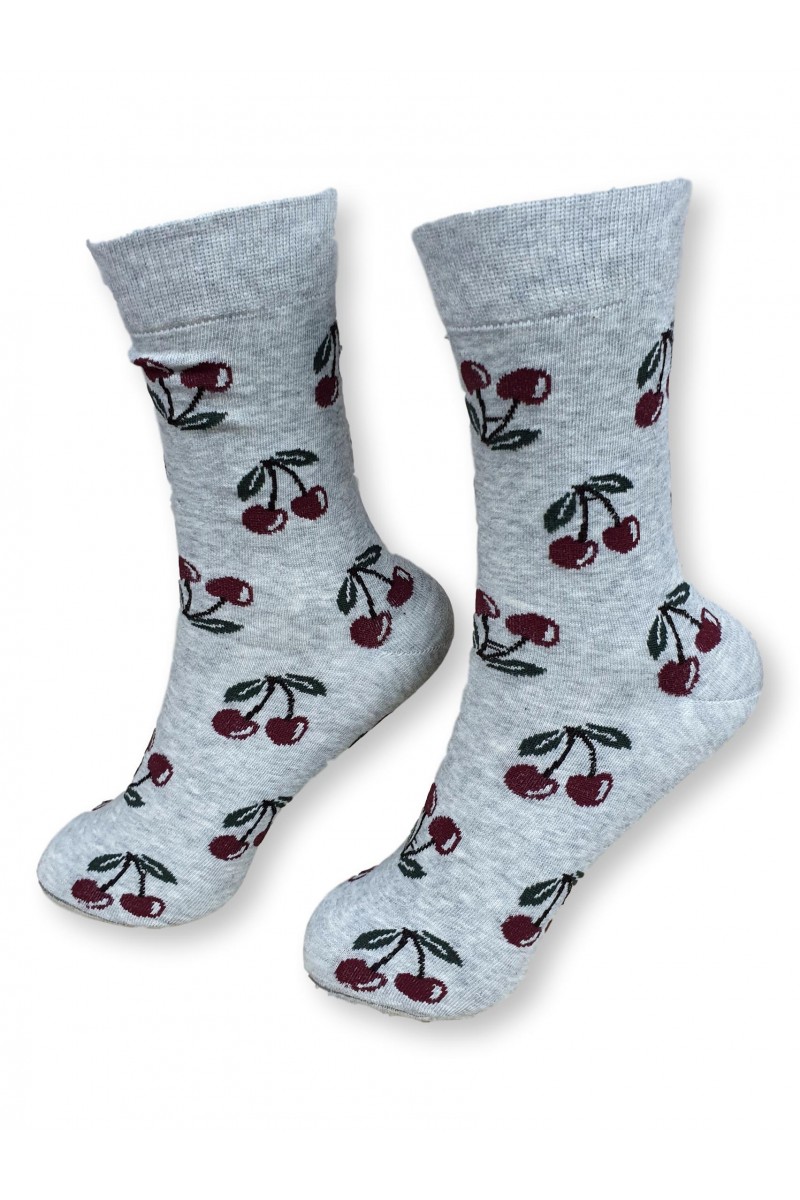Γυναικείες Κάτσες με σχέδια Cherry ΟNESIZE 36-41 Γυναικείες Κάτσες με σχέδια Cherry ΟNESIZE 36-41
