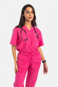 Νοσηλευτική μπλούζα Dr Scrub Γυναικεία Φουξ
