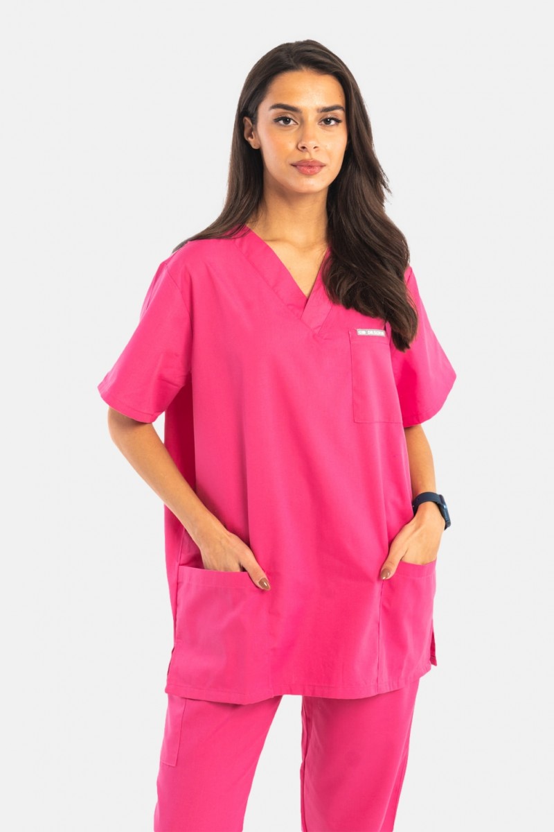 Νοσηλευτική μπλούζα Dr Scrub Γυναικεία Φουξ 