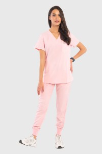 Γυναικείο ιατρικό παντελόνι Dr Scrub Ροζ PRS01PFPI