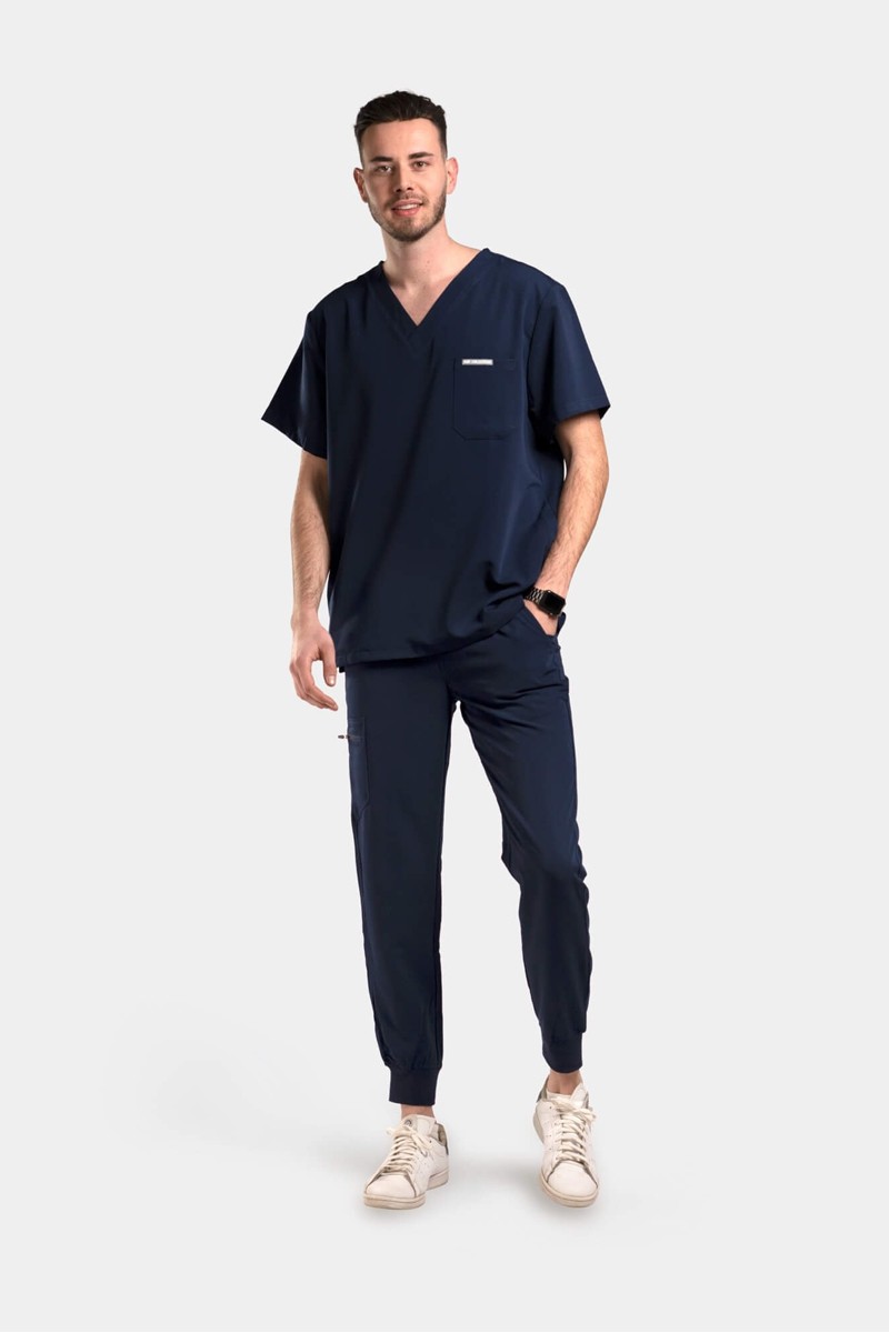 Ανδρικό παντελόνι Dr Scrub NAVY PRS01PMNA