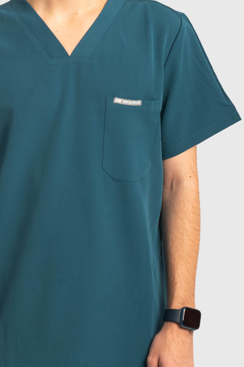 Ανδρική ιατρική μπλούζα Dr Scrub Κυπαρισσί PRS01TMCA