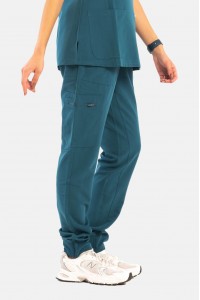 Γυναικείο ιατρικό παντελόνι Dr Scrub Πετρόλ PRS02PFCA