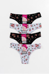 Εσώρουχα Brazil Flowers 4 Pack 789 Εσώρουχα Brazil Flowers 4 Pack 789