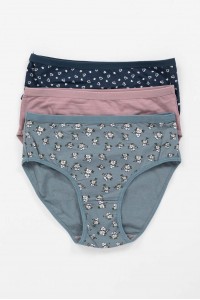 Κλασικά σλιπ εμπριμέ LOVELX 3 Pack Κλασικά σλιπ εμπριμέ LOVELX 3 Pack