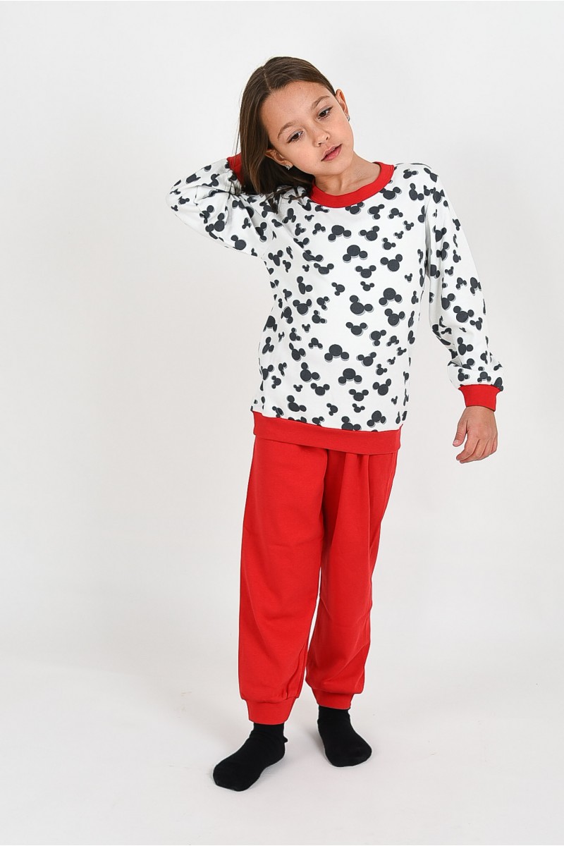 UNISEX Παιδική πιτζάμα GALAXY Mickey 1 έως 7 Ετών UNISEX Παιδική πιτζάμα GALAXY Mickey 1 έως 7 Ετών