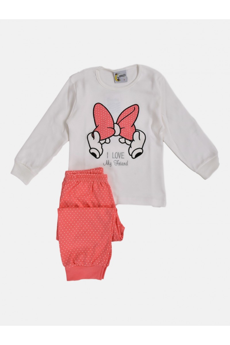 Εφηβική πυτζάμα MINNIE Girl σε 2 αποχρώσεις Εφηβική πυτζάμα MINNIE Girl σε 2 αποχρώσεις