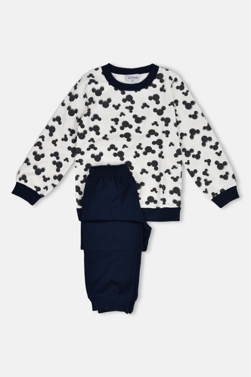 UNISEX Παιδική πιτζάμα GALAXY Mickey 1 έως 7 Ετών UNISEX Παιδική πιτζάμα GALAXY Mickey 1 έως 7 Ετών