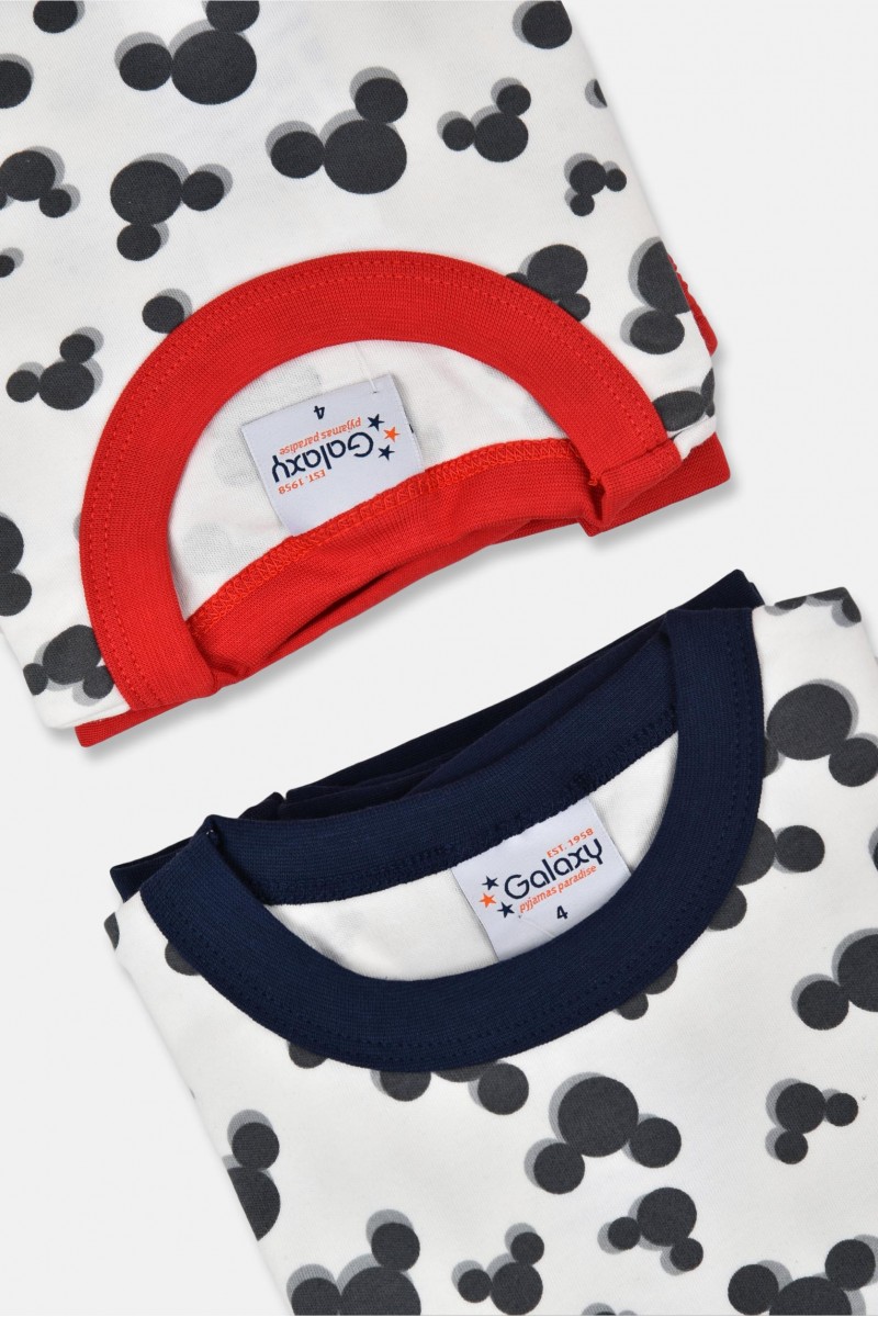 UNISEX Παιδική πιτζάμα GALAXY Mickey 1 έως 7 Ετών UNISEX Παιδική πιτζάμα GALAXY Mickey 1 έως 7 Ετών