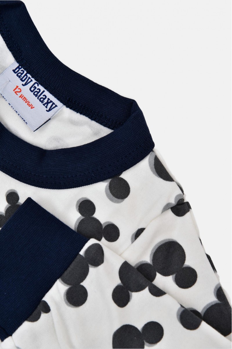 Βρεφική πιτζάμα GALAXY Mickey 0120 Βρεφική πιτζάμα GALAXY Mickey 0120