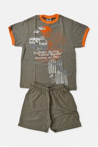 Εφηβική πιτζάμα GALAXY Surfing Khaki Εφηβική πιτζάμα GALAXY Surfing Khaki
