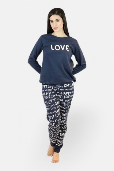 Γυναικεία πιτζάμα GALAXY love 814 21