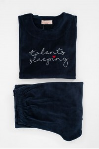 Βελουτέ πυτζάμα GALAXY TALENT SLEEPING 840 21 Βελουτέ πυτζάμα GALAXY TALENT SLEEPING 840 21