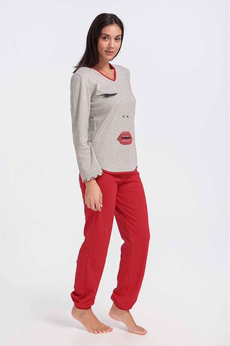 MISS RODI Πυτζάμα Red Lips - Χειμώνας 19/20 MISS RODI Πυτζάμα Red Lips - Χειμώνας 19/20