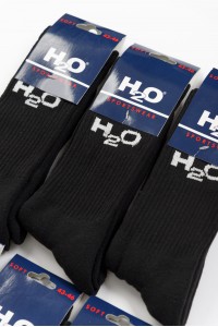 Αθλητικές Κάλτσες H2O Μαύρο 6 Pack
