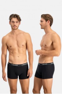 Ανδρικά Boxers HEAD Basic 2 Pack ΜΑΥΡΟ Ανδρικά Boxers HEAD Basic 2 Pack ΜΑΥΡΟ