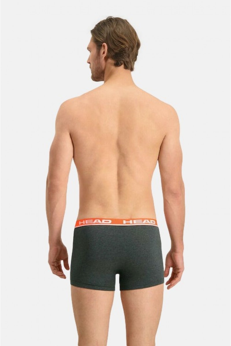 Ανδρικά Boxers HEAD Basic 2 Pack Multicolor Ανδρικά Boxers HEAD Basic 2 Pack Multicolor