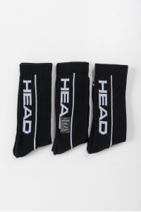 Αθλητικές κάλτσες HEAD Performance 3 Pack Μαύρο