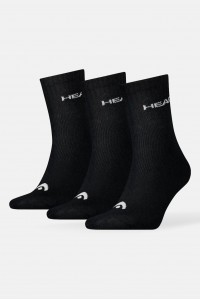 Αθλητικές κάλτσες HEAD 3 Pack Μαύρο Αθλητικές κάλτσες HEAD 3 Pack Μαύρο