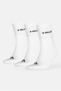 Αθλητικές κάλτσες HEAD 3 Pack Λευκό
