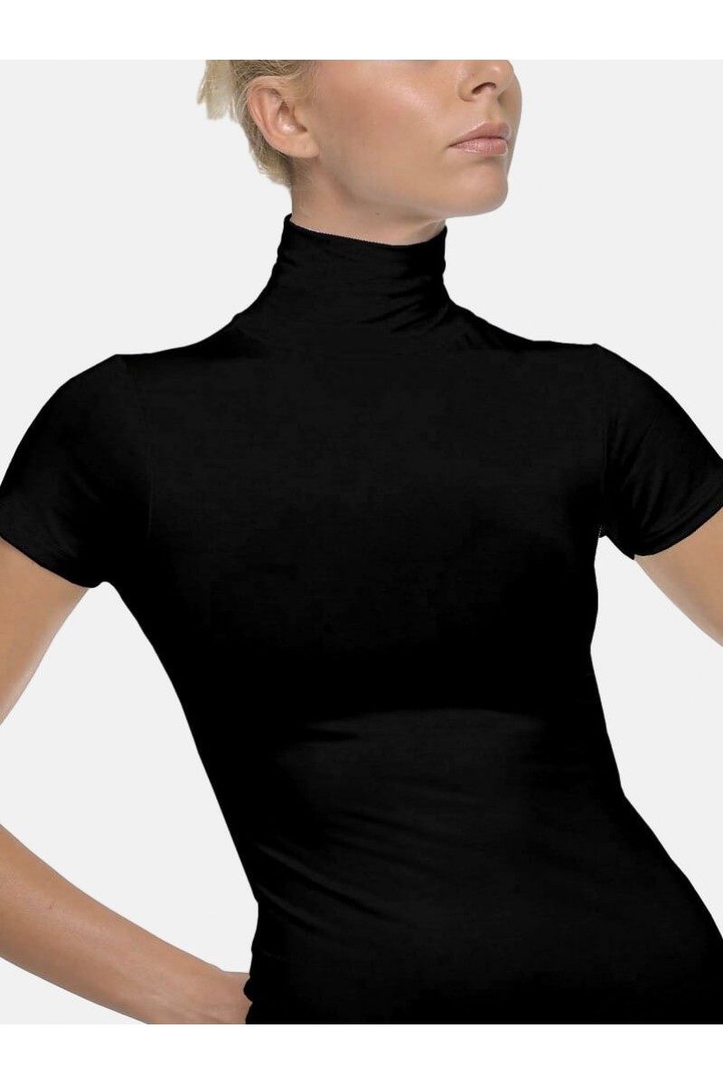 Γυναικεία μπλούζα κοντομάνικη ζιβάγκο HELIOS Micromodal 80-663